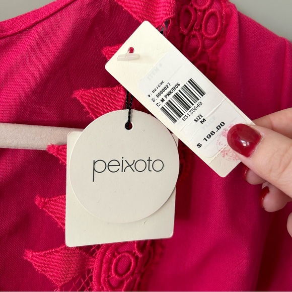 NWT Anthropologie Peixoto Embroidered Lace Cover-Up Mini Dress - Picture 4 of 6